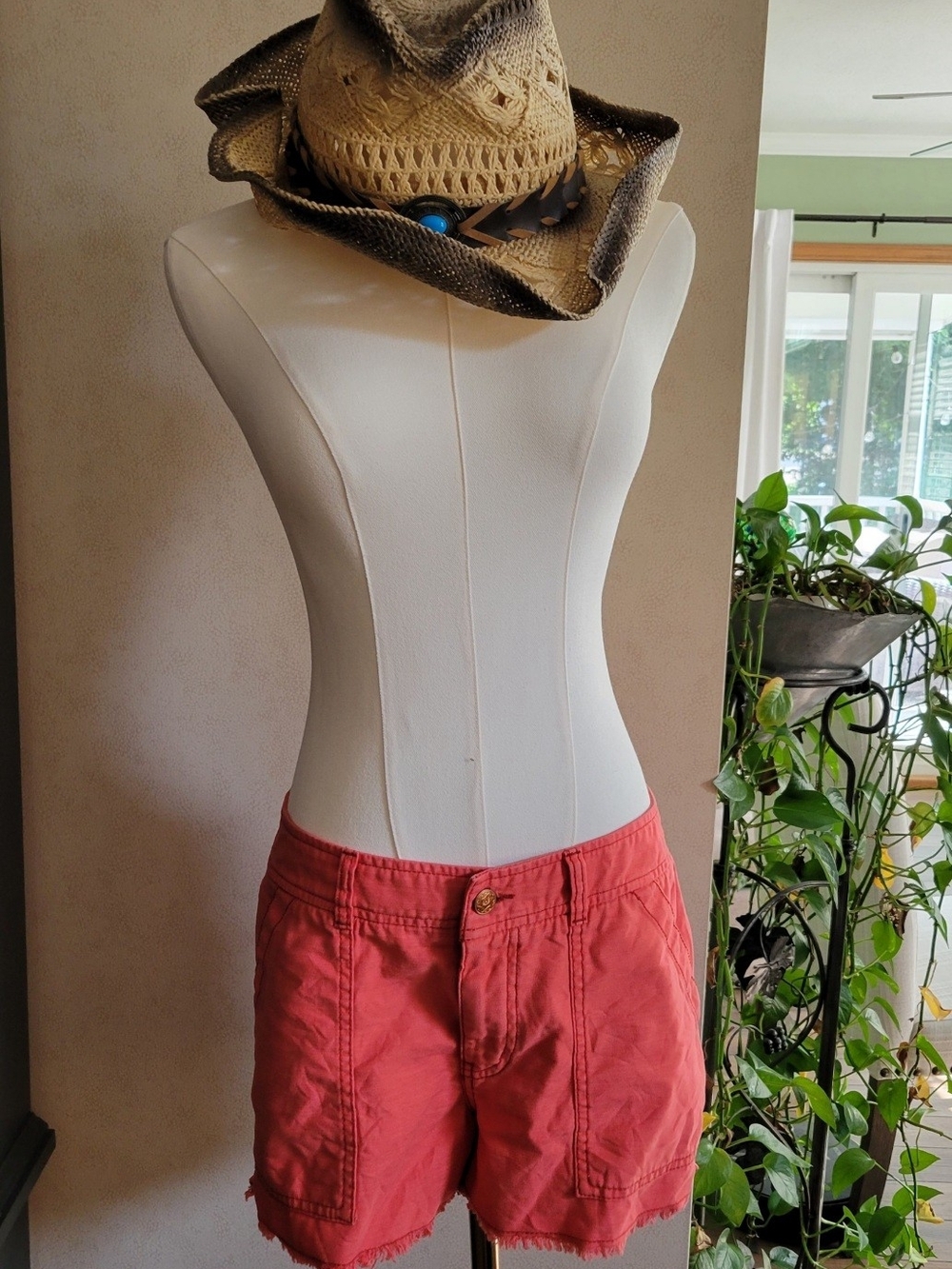 FREE PEOPLE Coral Women's Cotton utility Shorts